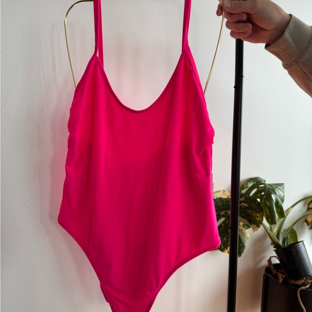 NWT Vibrant Pink One-Piece Swimsuit